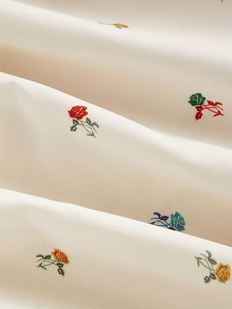 Cute and Elegant Floral Print Dress