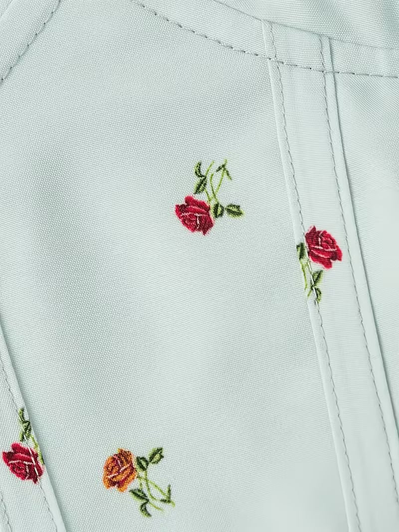 Cute and Elegant Floral Print Dress