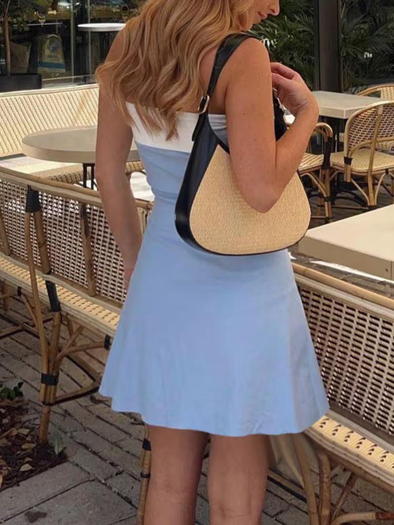 Elegant Black Strapless Dress for Women, Perfect for Spring/Summer Parties, Vacations, And Casual Evenings