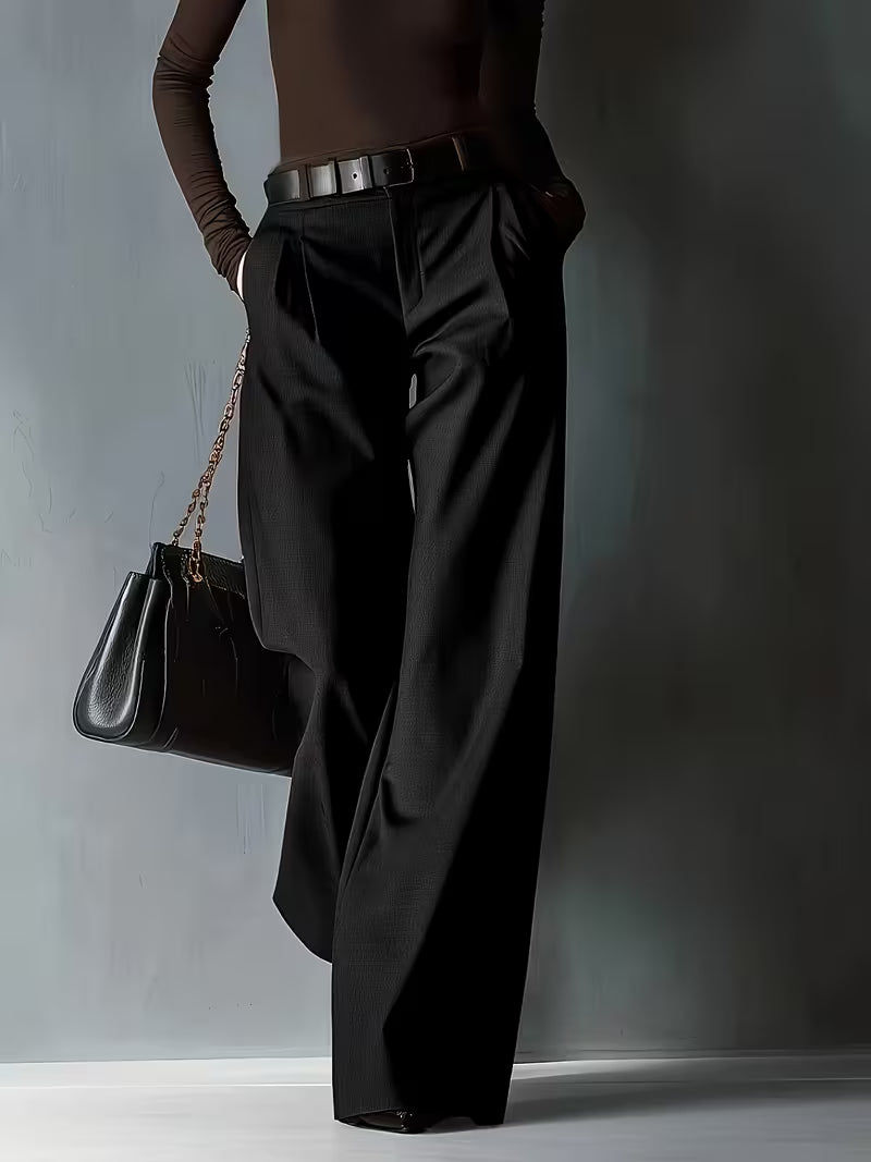Women's Elegant Trousers, Belt-Free
