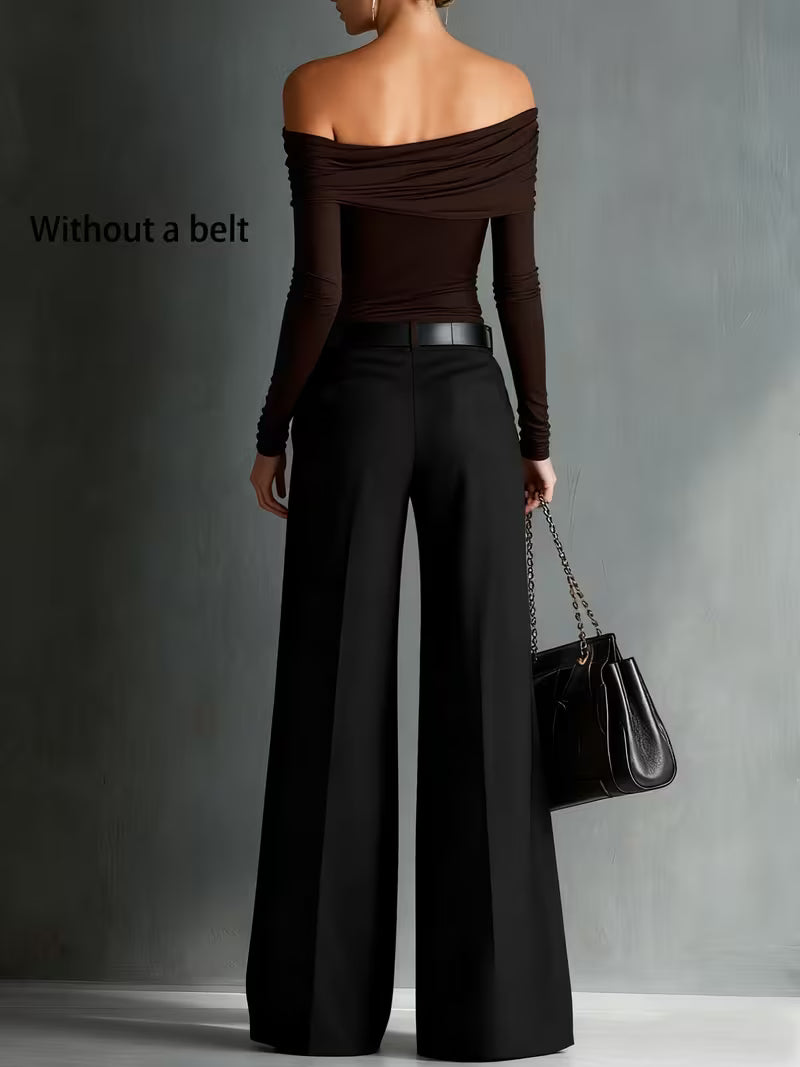 Women's Elegant Trousers, Belt-Free