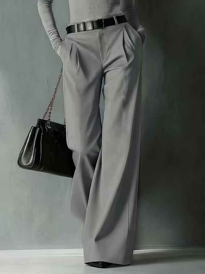 Women's Elegant Trousers, Belt-Free