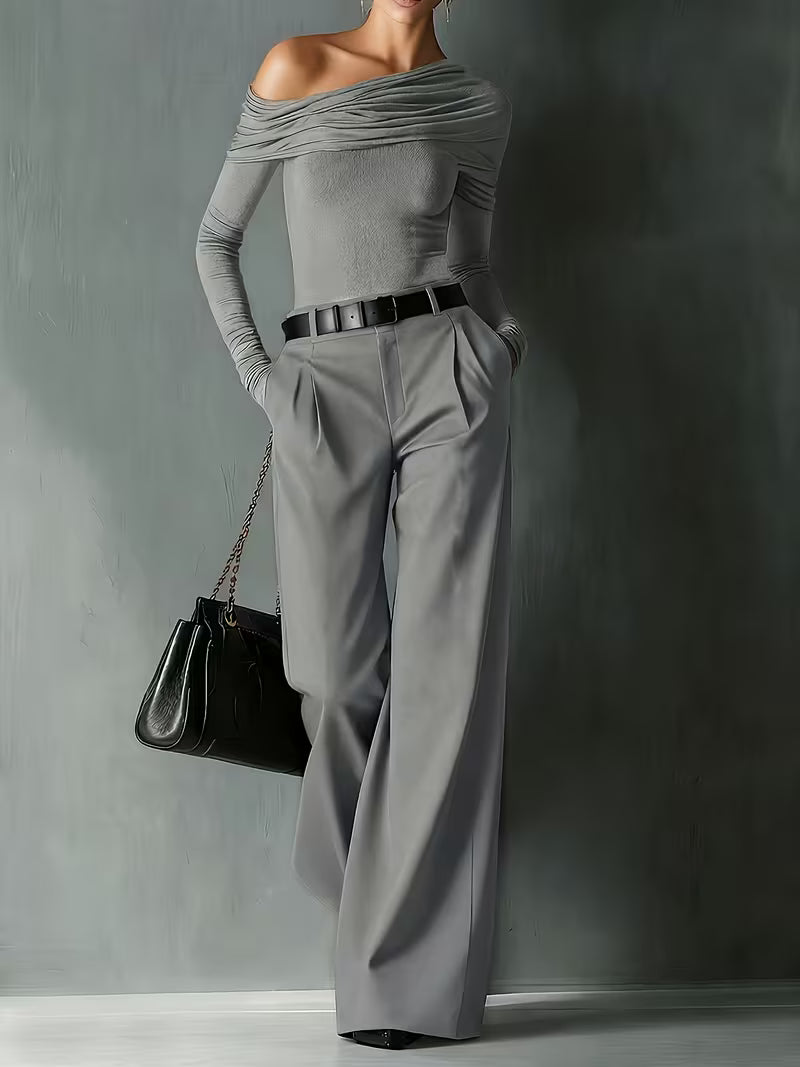 Women's Elegant Trousers, Belt-Free