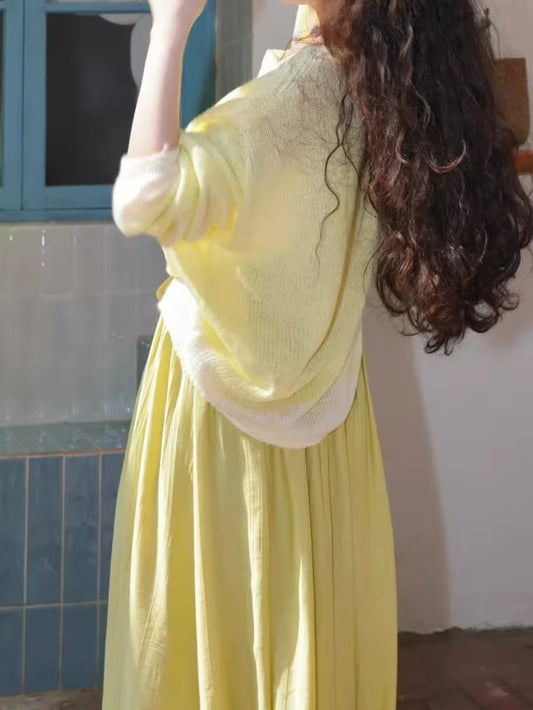 2025 New Korean-Style Age-Reducing Dopamine Skirt