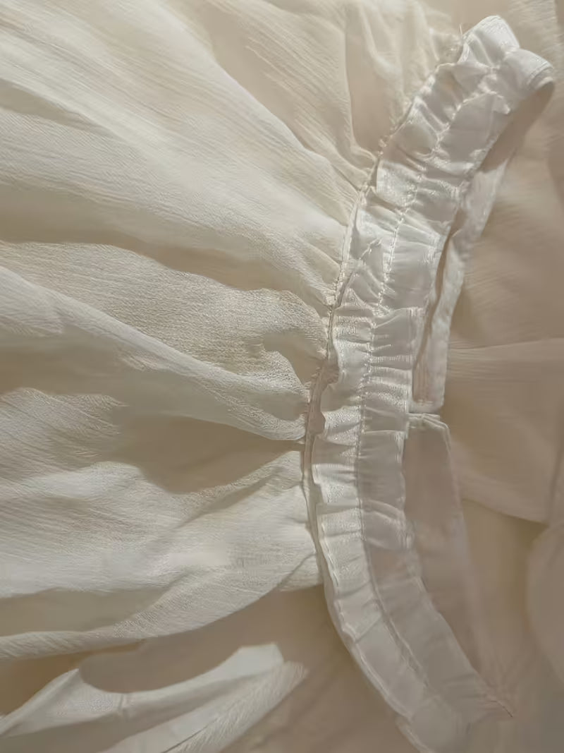 Summer 2026 Women'S Clothing, Elegant Resort Style, -Like Chiffon Cake Dress, Women'S Summer Seaside, Unique And Beautiful Halter Neck, Irregular Layered Dress, Elegant Style, Floral Print, Loose Halter Neck Dress, Women'S Spring