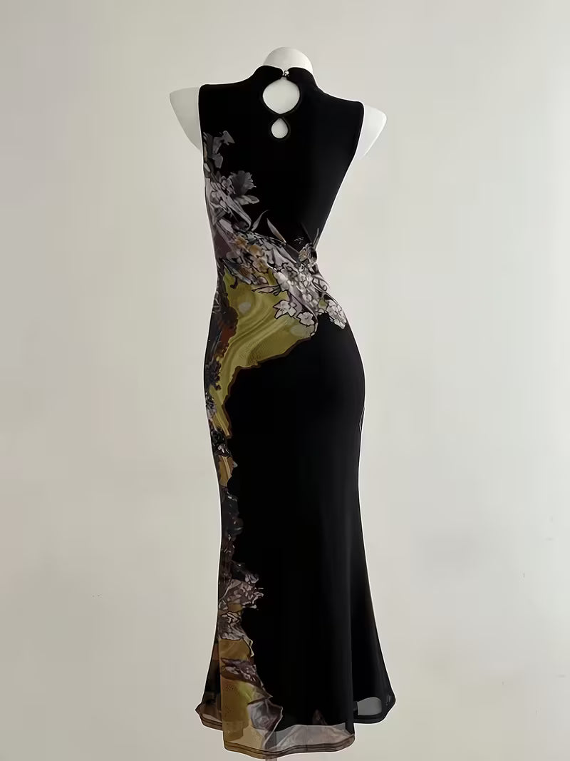 New Spring/Summer Styles | New Chinese Style | Cheongsam | And Figure-Flattering | Elegant Temperament | Suitable for Daily Commute, Gatherings, Business Occasions | Beautiful Women'S Dress