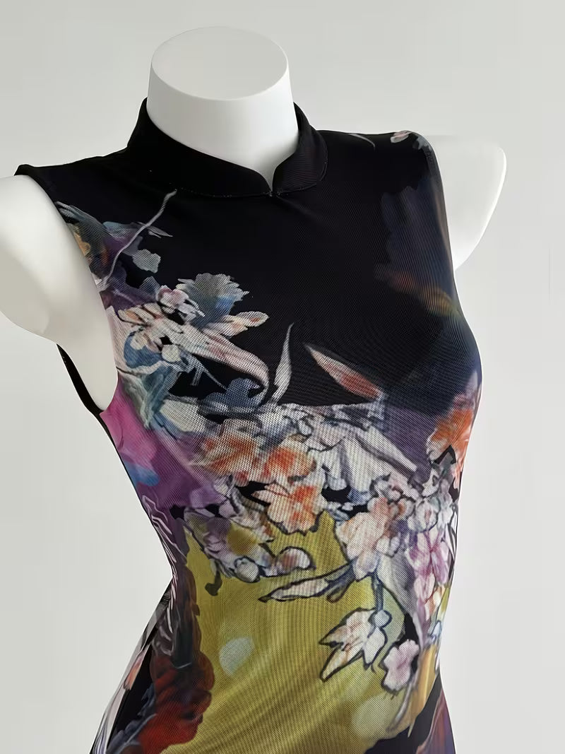 New Spring/Summer Styles | New Chinese Style | Cheongsam | And Figure-Flattering | Elegant Temperament | Suitable for Daily Commute, Gatherings, Business Occasions | Beautiful Women'S Dress